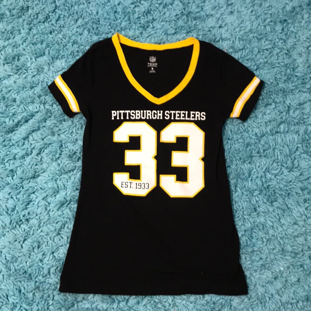 NFL Team Apparel Steelers V Neck
